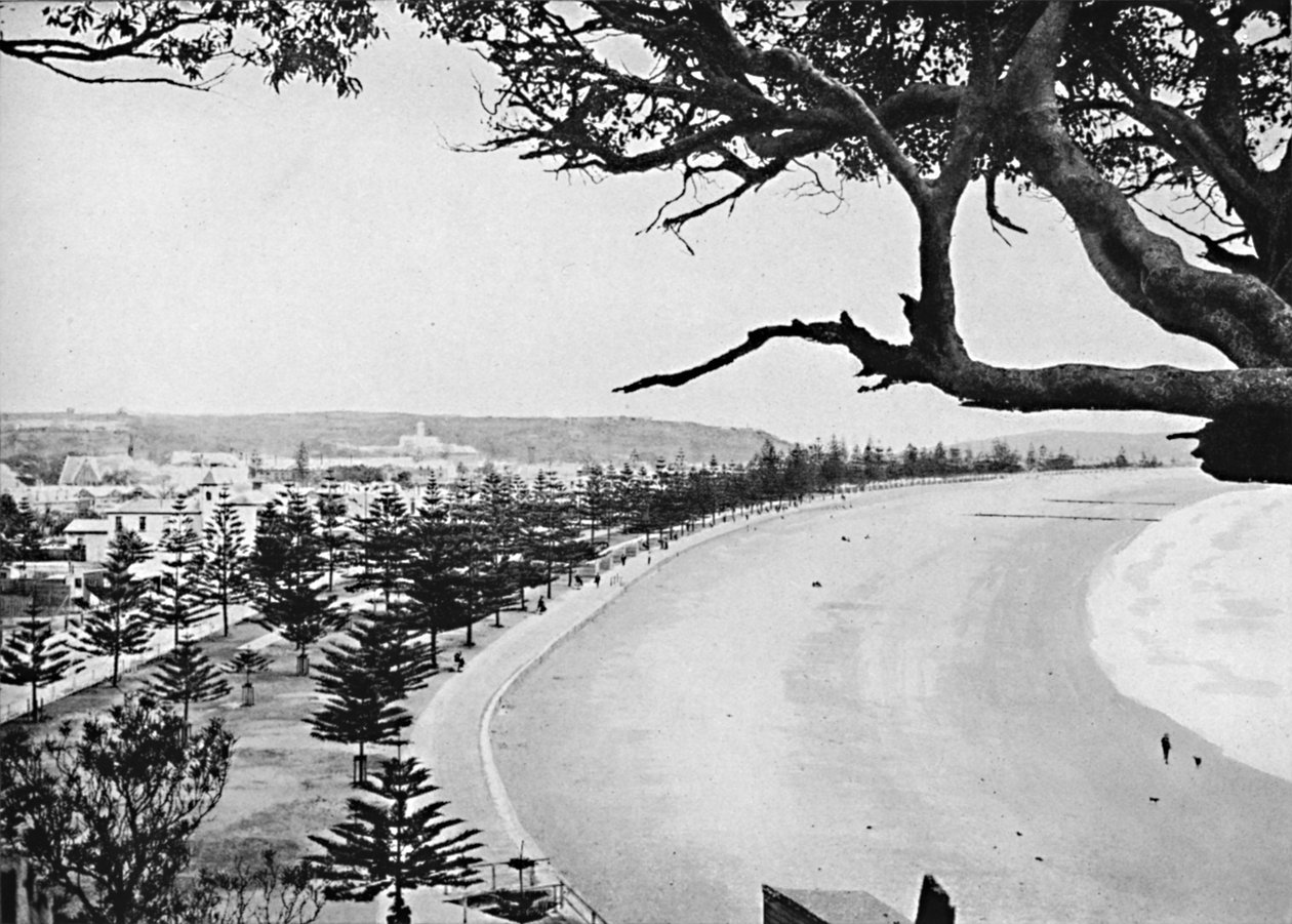 De Esplanade, Manly Beach door Unbekannt