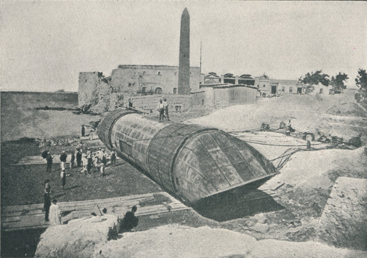 De eerste poging tot lancering, 1877, 1910 door Unbekannt