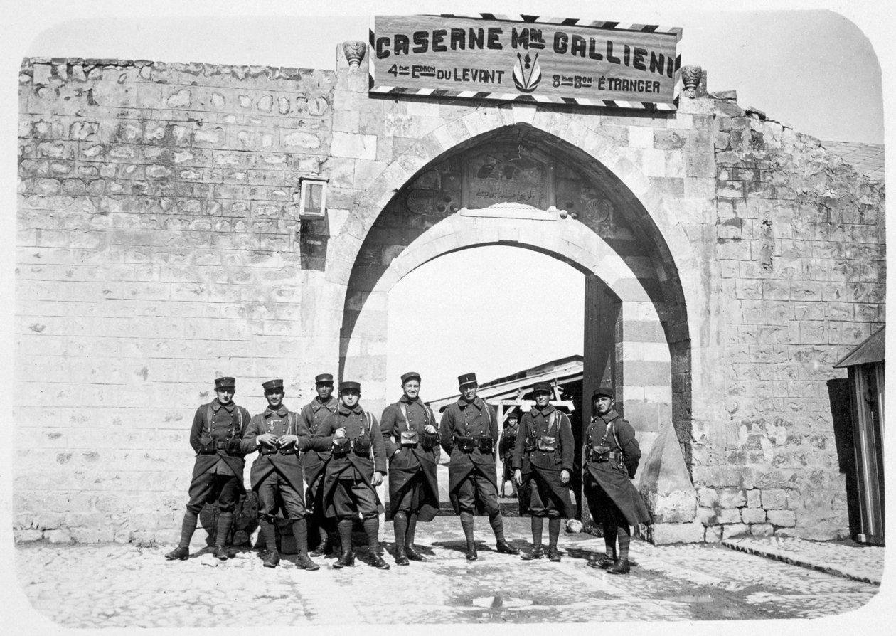 Het Franse Vreemdelingenlegioen, Syrië, 20e eeuw door Unbekannt