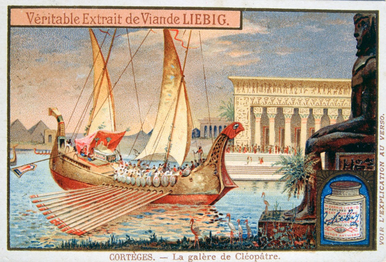 De Galerij van Cleopatra, ca. 1900 door Unbekannt