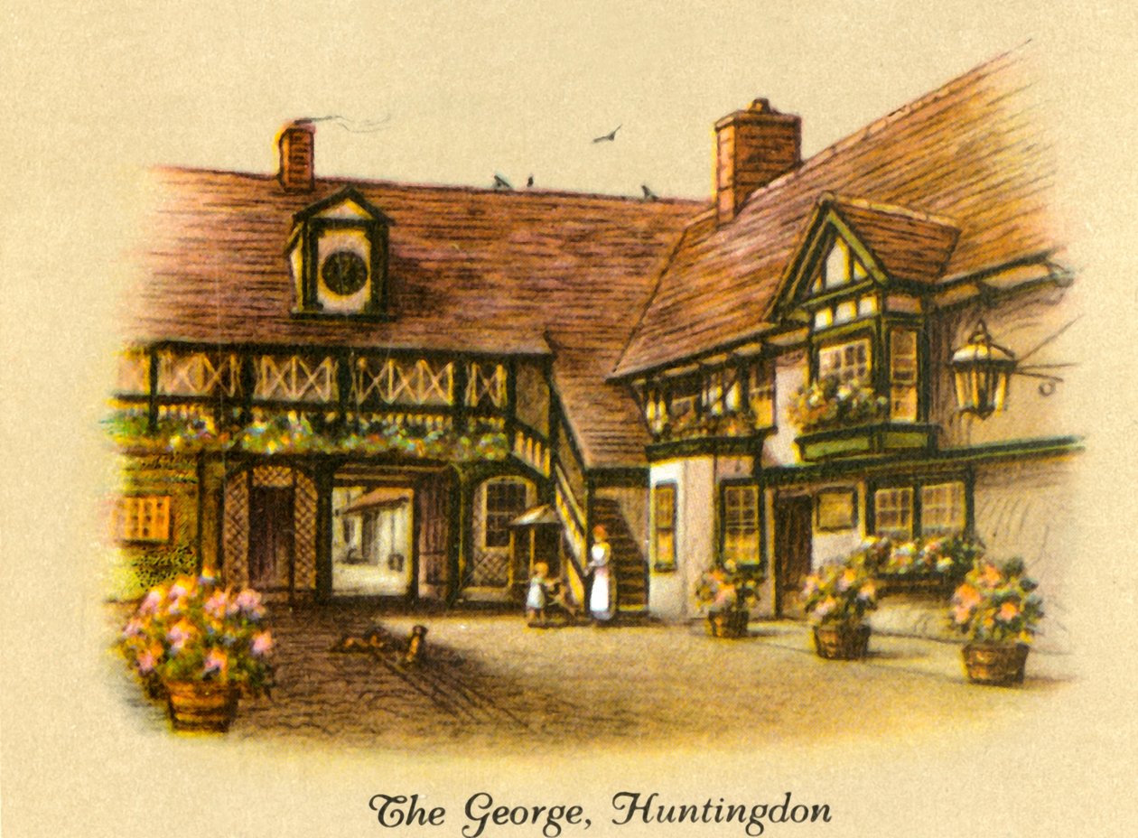The George, Huntingdon, 1936 door Unbekannt