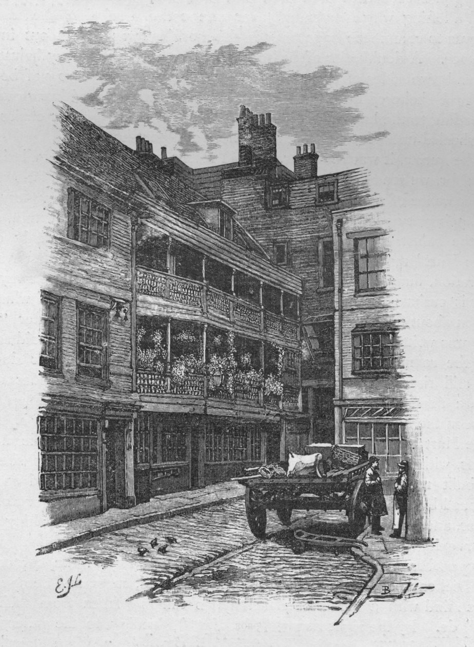The George Inn, Borough, 1890 door Unbekannt