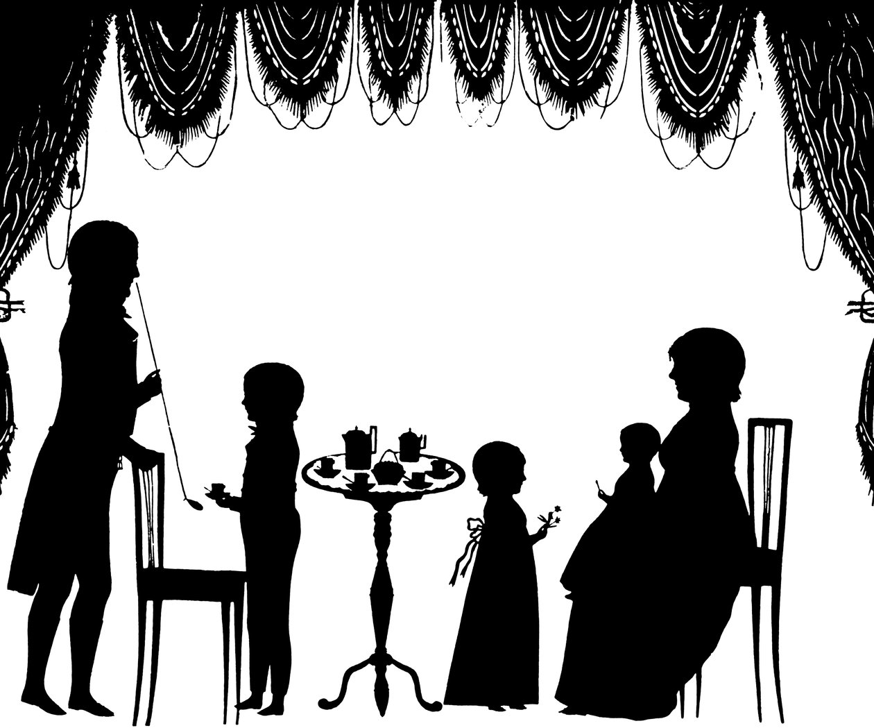 De familie Goethe, 1912 door Unbekannt