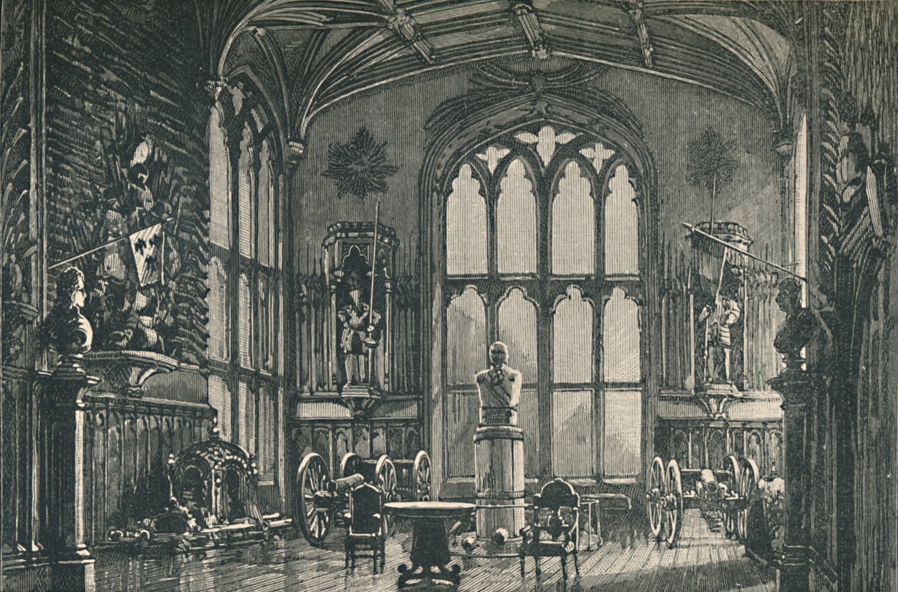De wachtkamer of wapenrusting, 1895 door Unbekannt