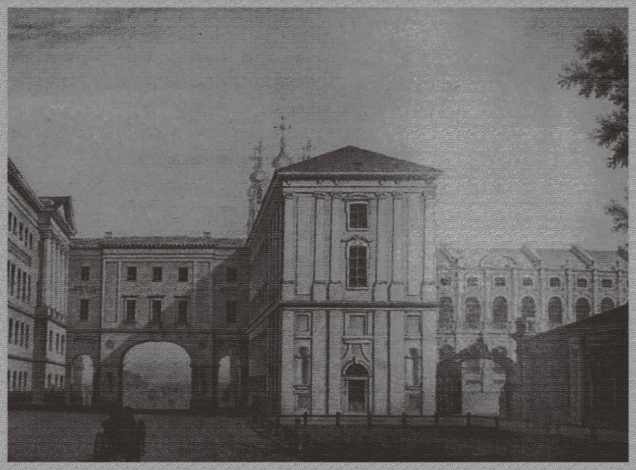 Het Keizerlijk Lyceum in Tsarskoye Selo, 1822 door Unbekannt