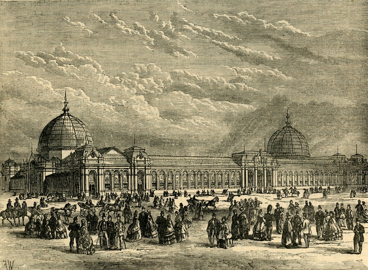 De Internationale Tentoonstelling van 1862 door Unbekannt