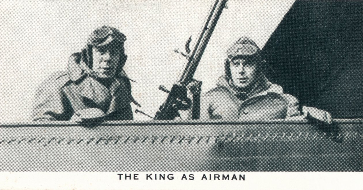 De Koning als Vlieger, 1918 1937 door Unbekannt