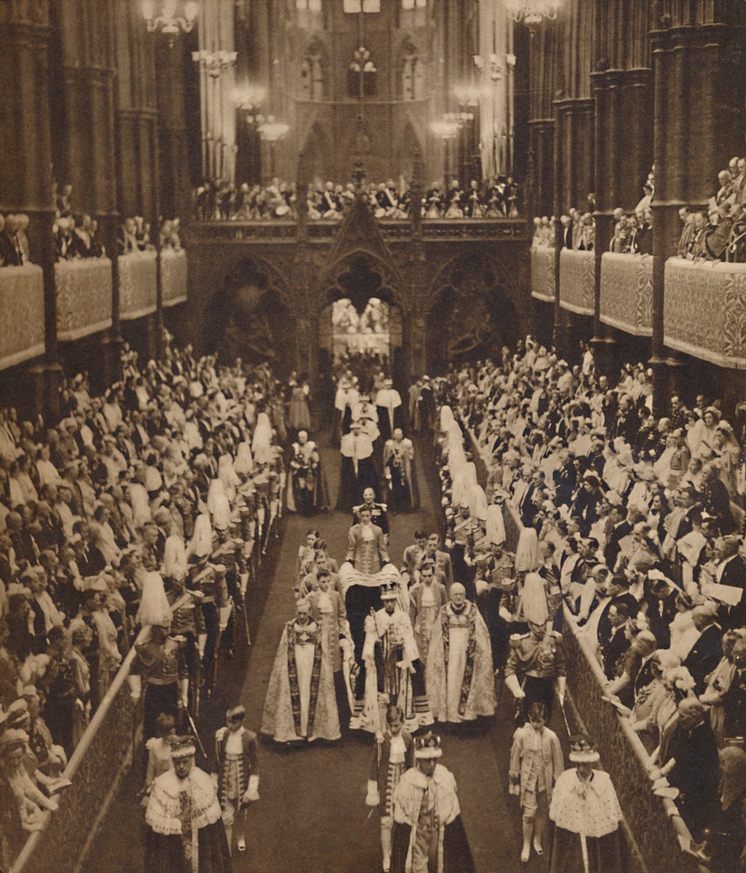 De koningsprocessie, 12 mei 1937 door Unbekannt