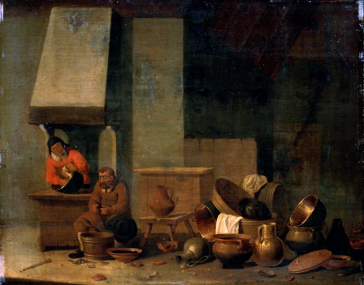 De keuken door Unbekannt