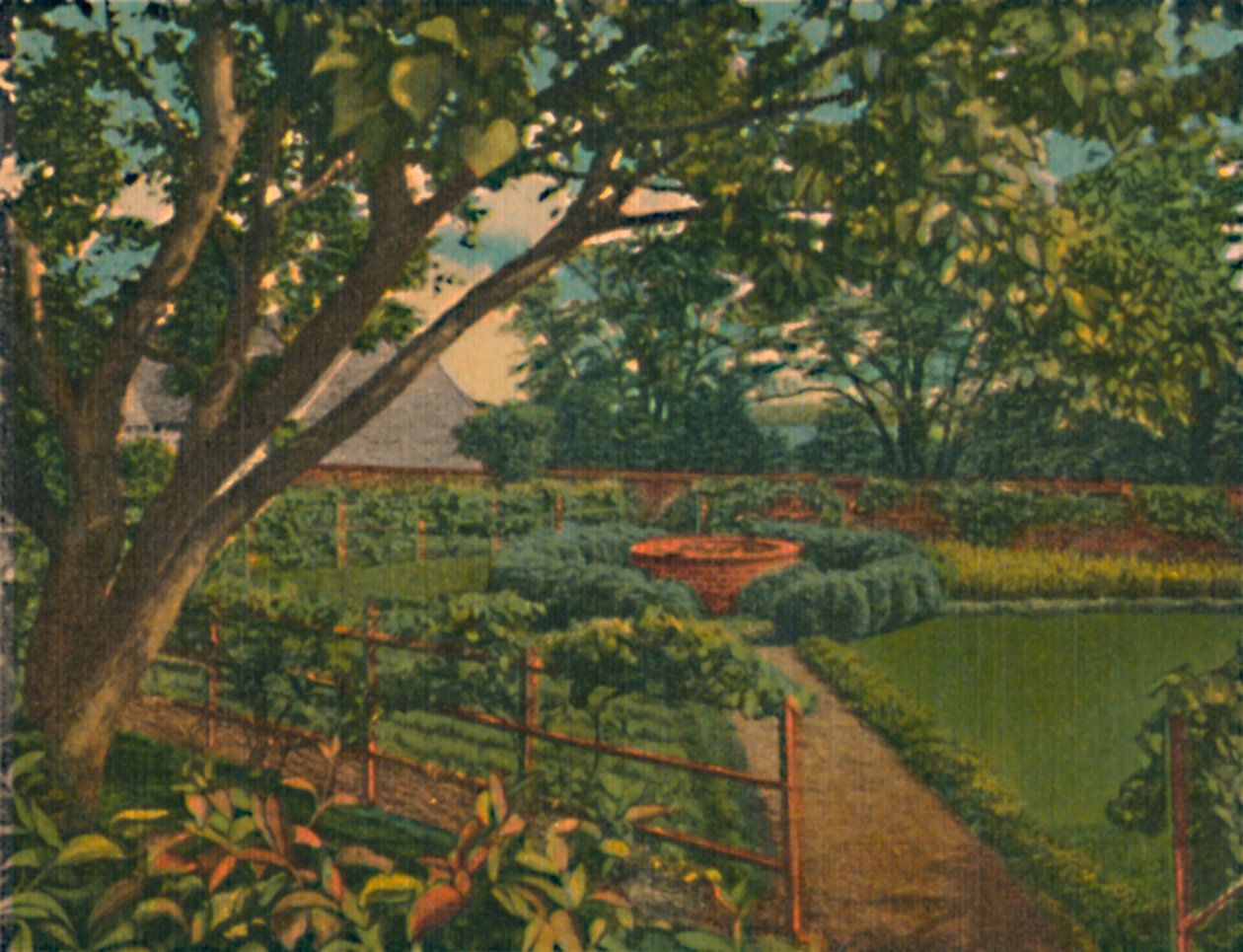 De Moestuin, 1946 door Unbekannt