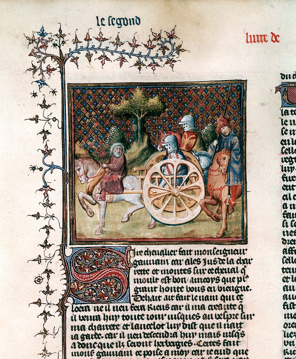 De Ridder van de Kar Sir Lancelot door Unbekannt