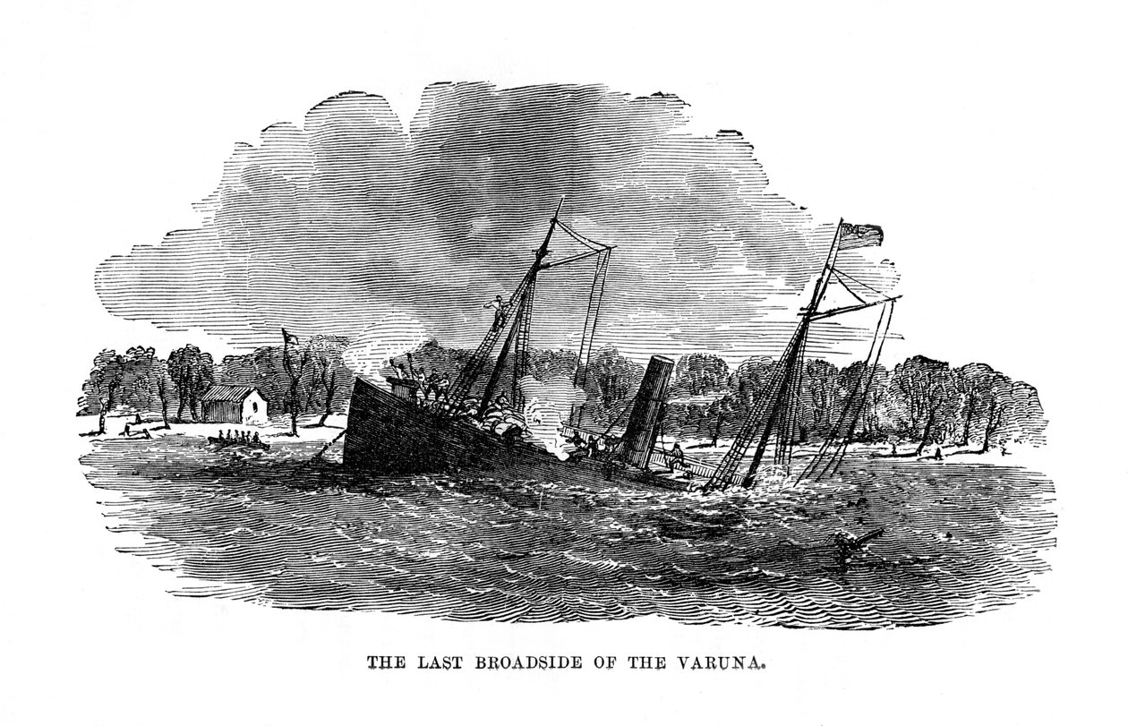 De Laatste Breedzijde van de Varuna, 1862 door Unbekannt