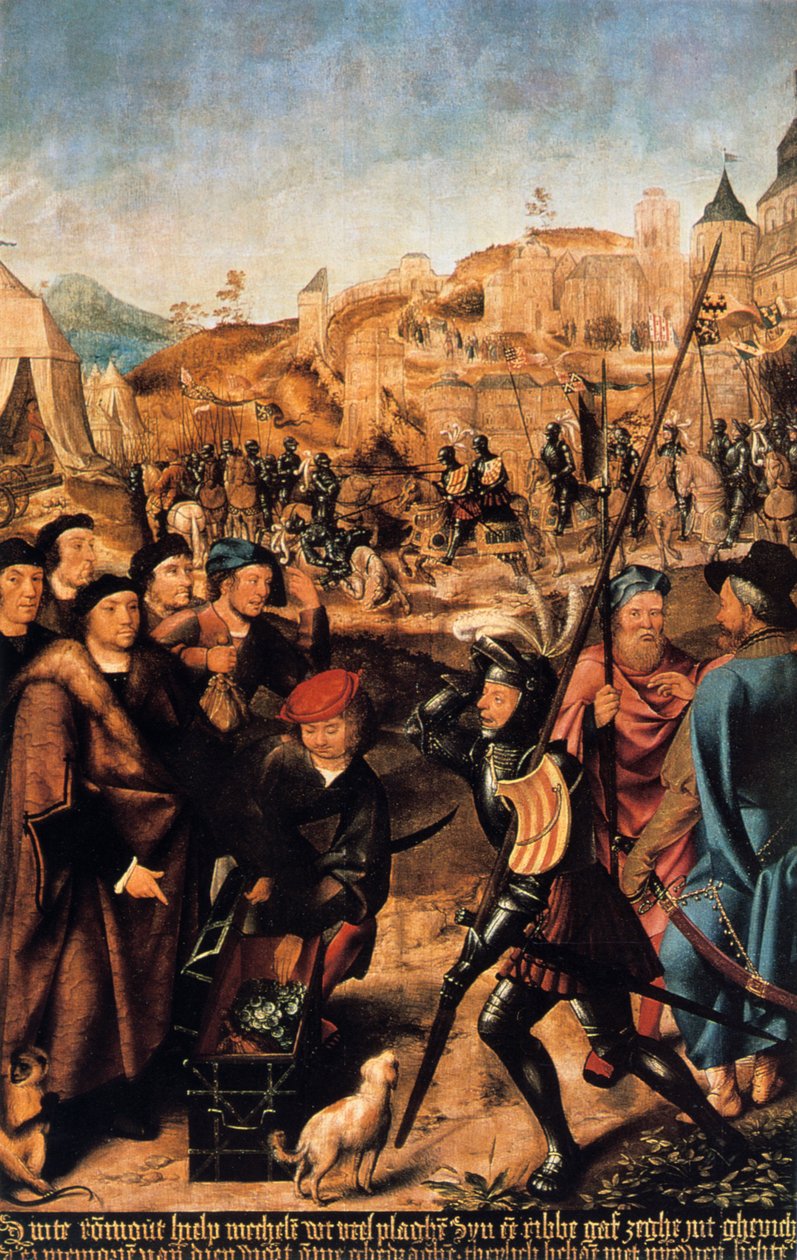 De legende van Sint Romuald, 16e eeuw door Unbekannt
