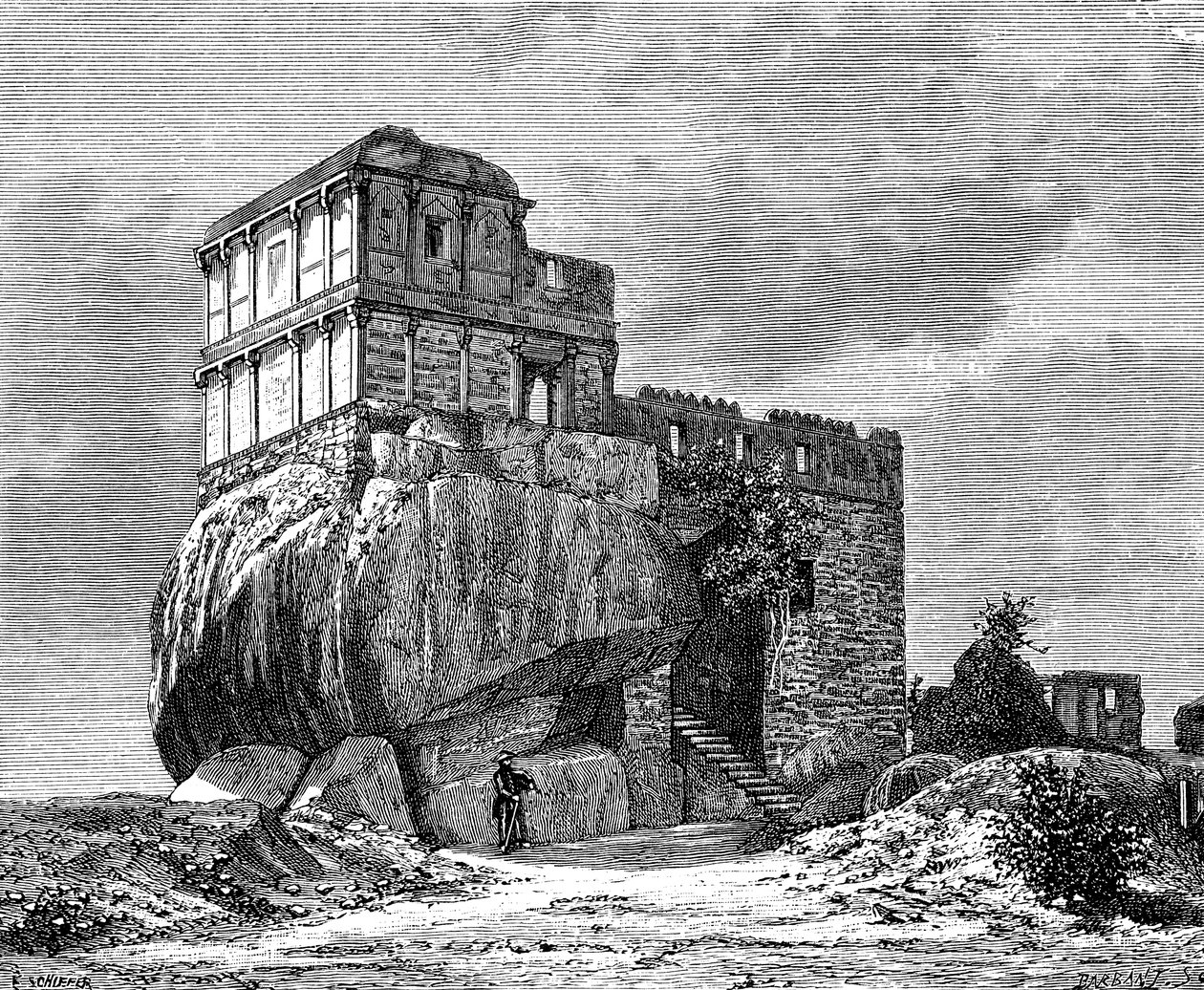 Het Madan Mahal, Jabalpur, India, 1895 door Unbekannt
