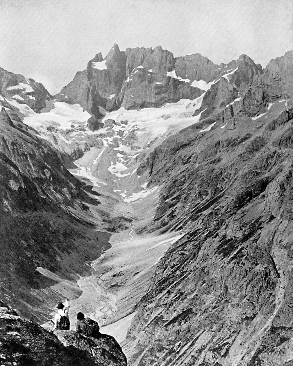 De Meije, de Alpen, begin 20e eeuw door Unbekannt