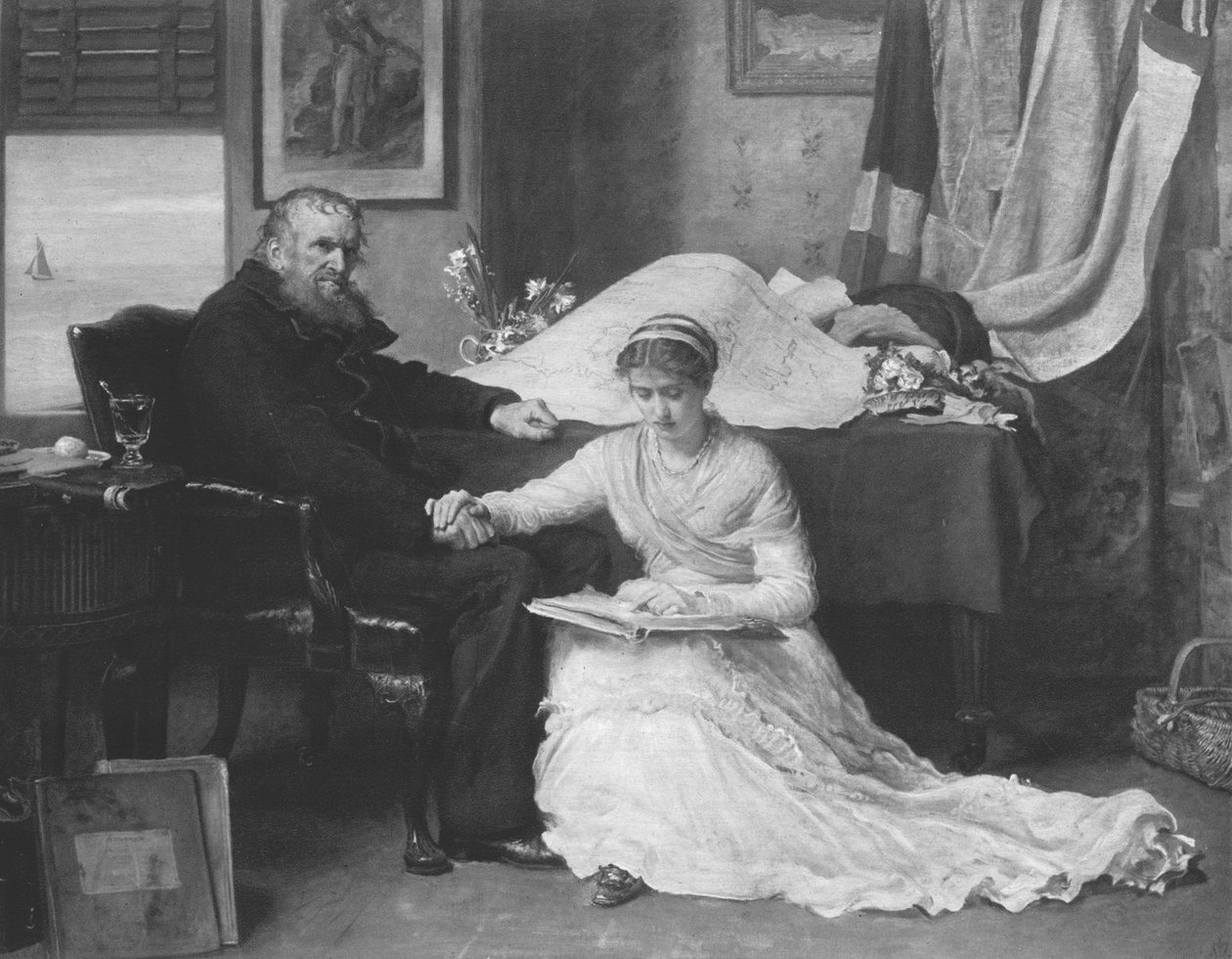 De Noordwestelijke Doorvaart, 1874 door Unbekannt
