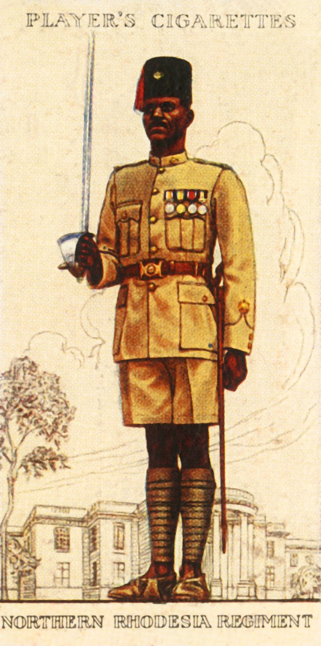 Het Noord-Rhodesië Regiment, 1936 door Unbekannt