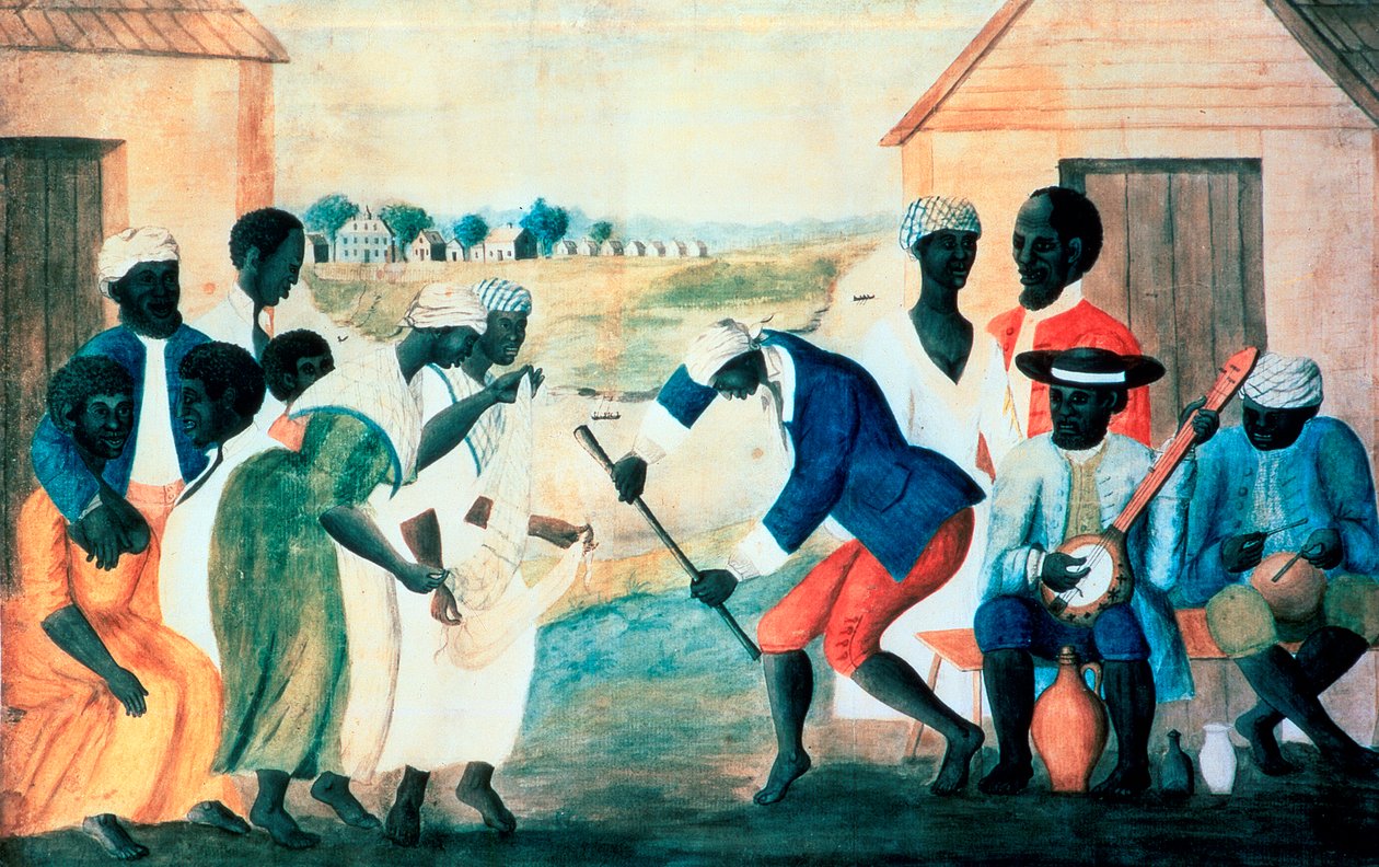 De oude plantage, 1800 door Unbekannt