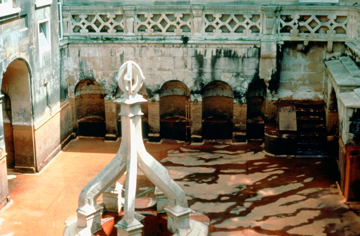 De Palaestra, Romeinse Baden, Bath, 50 AD door Unbekannt