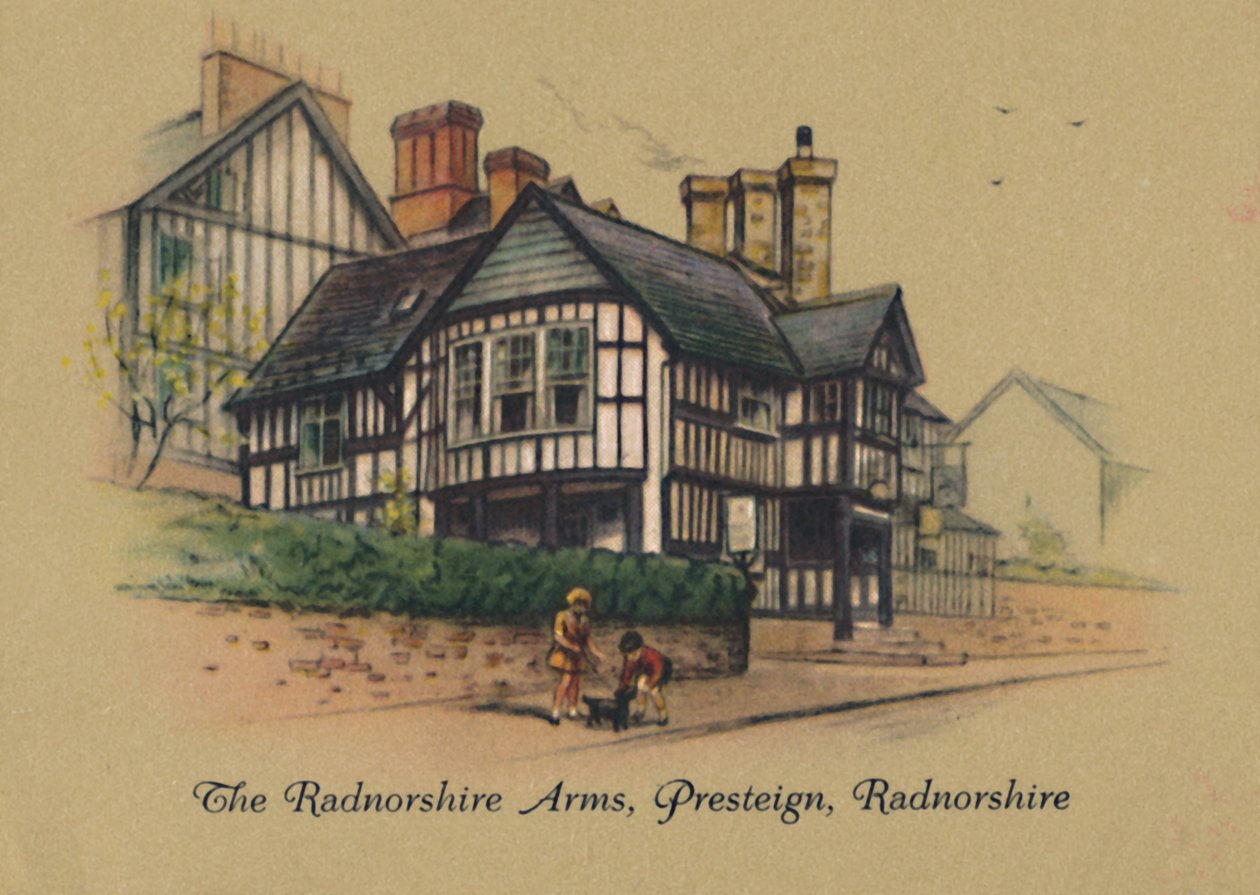 The Radnorshire Arms, Presteign, Radnorshire door Unbekannt