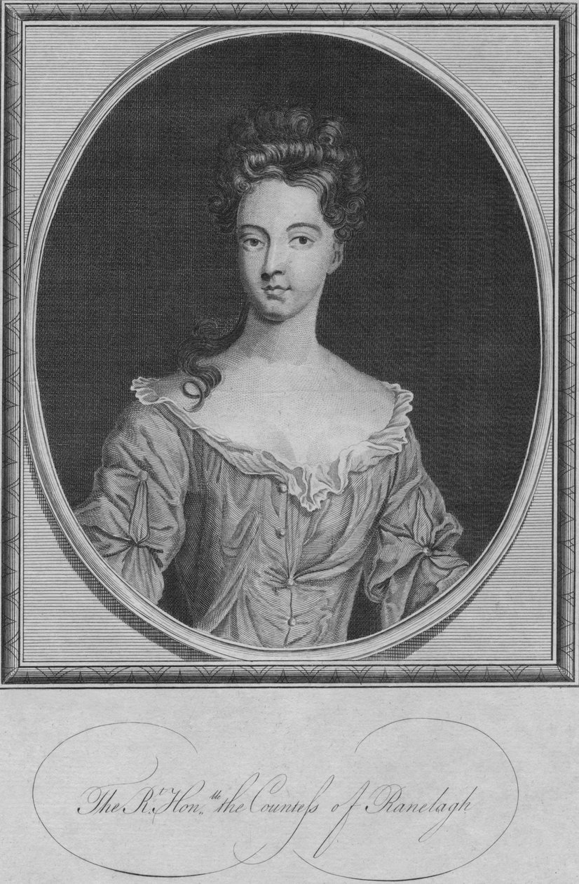 De Hooggeachte de Gravin van Ranelagh, 1786 door Unbekannt