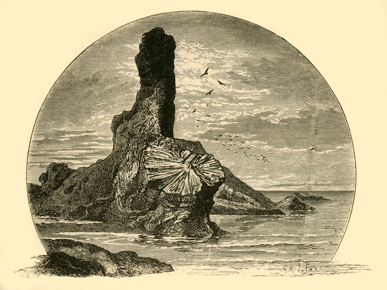 De rots en de spil, 1898 door Unbekannt