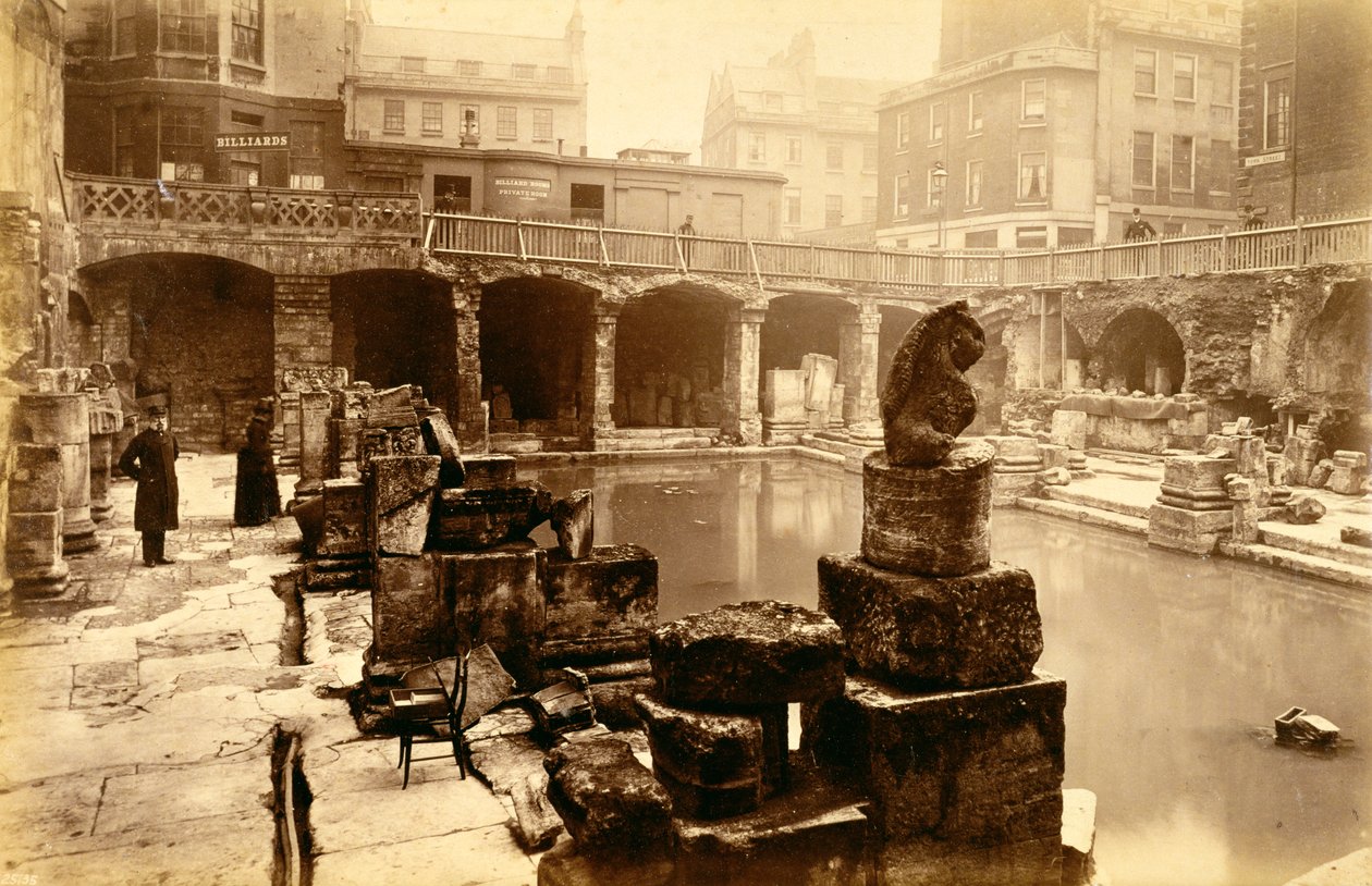 De Romeinse baden, Bath door Unbekannt