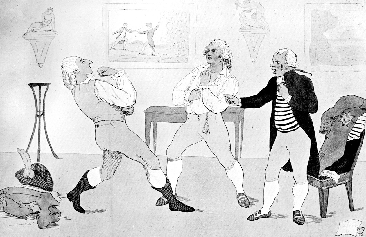 De Koninklijke Academie, 1786 door Unbekannt