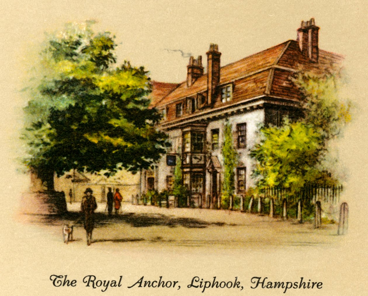 The Royal Anchor, Liphook, Hampshire door Unbekannt