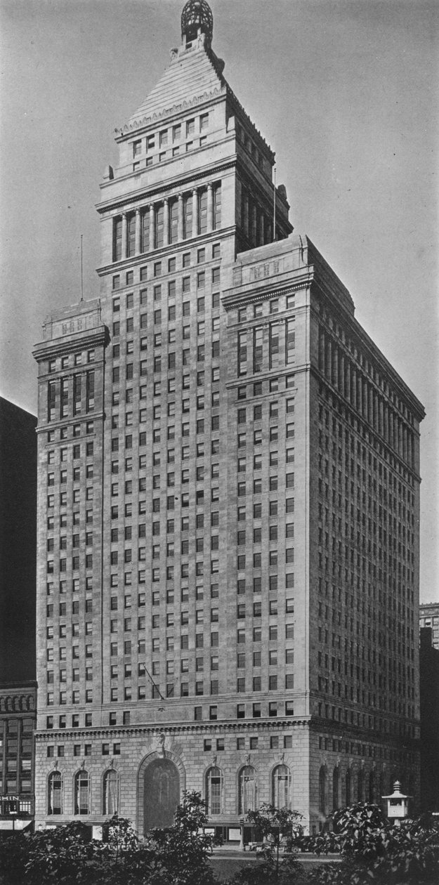 Het SW Straus & Co-gebouw, Chicago, Illinois door Unbekannt