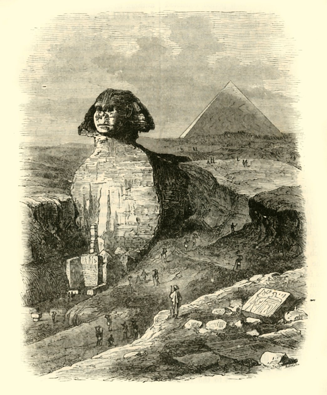 De Sfinx, 1890 door Unbekannt