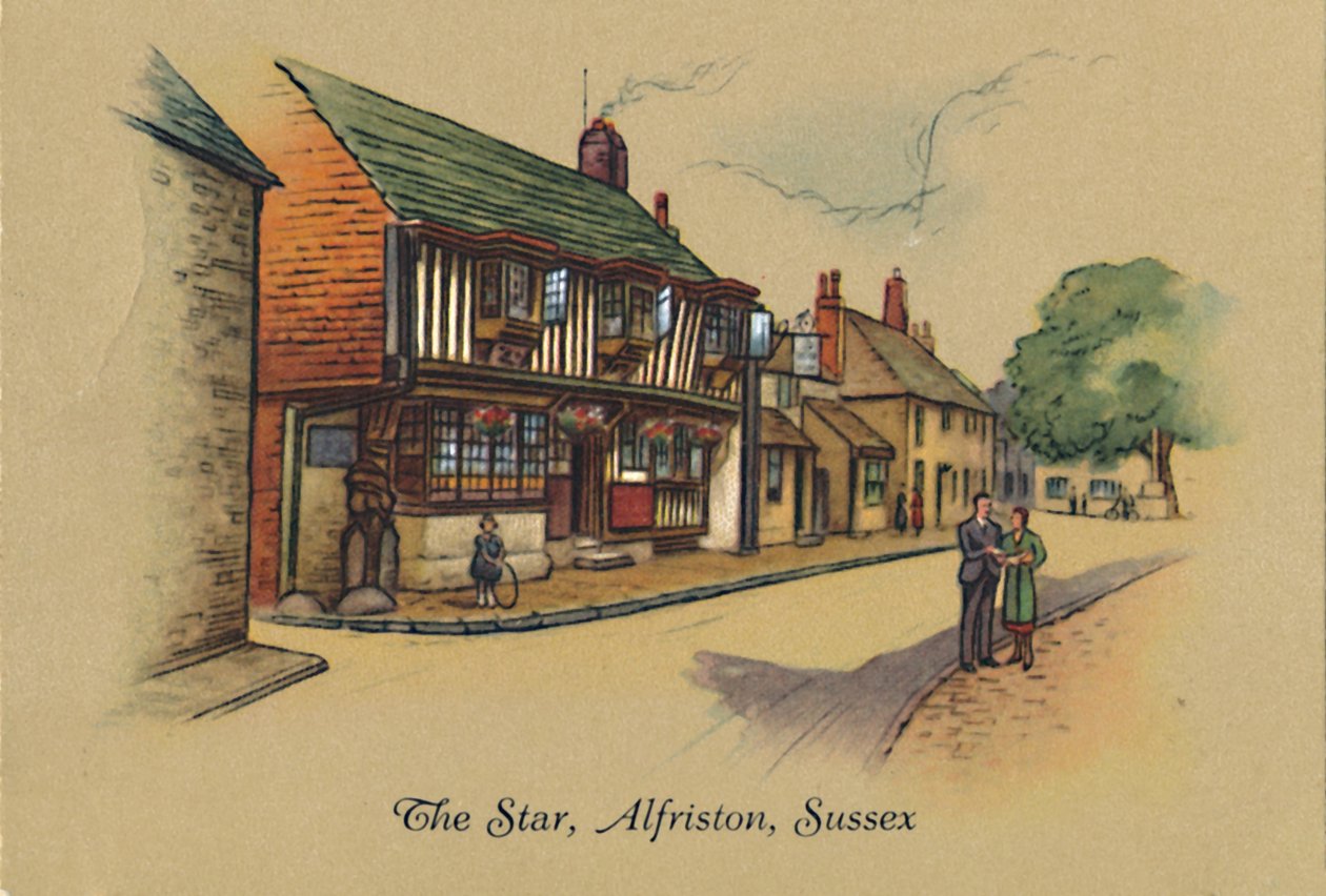 The Star, Alfriston, Sussex, 1939 door Unbekannt