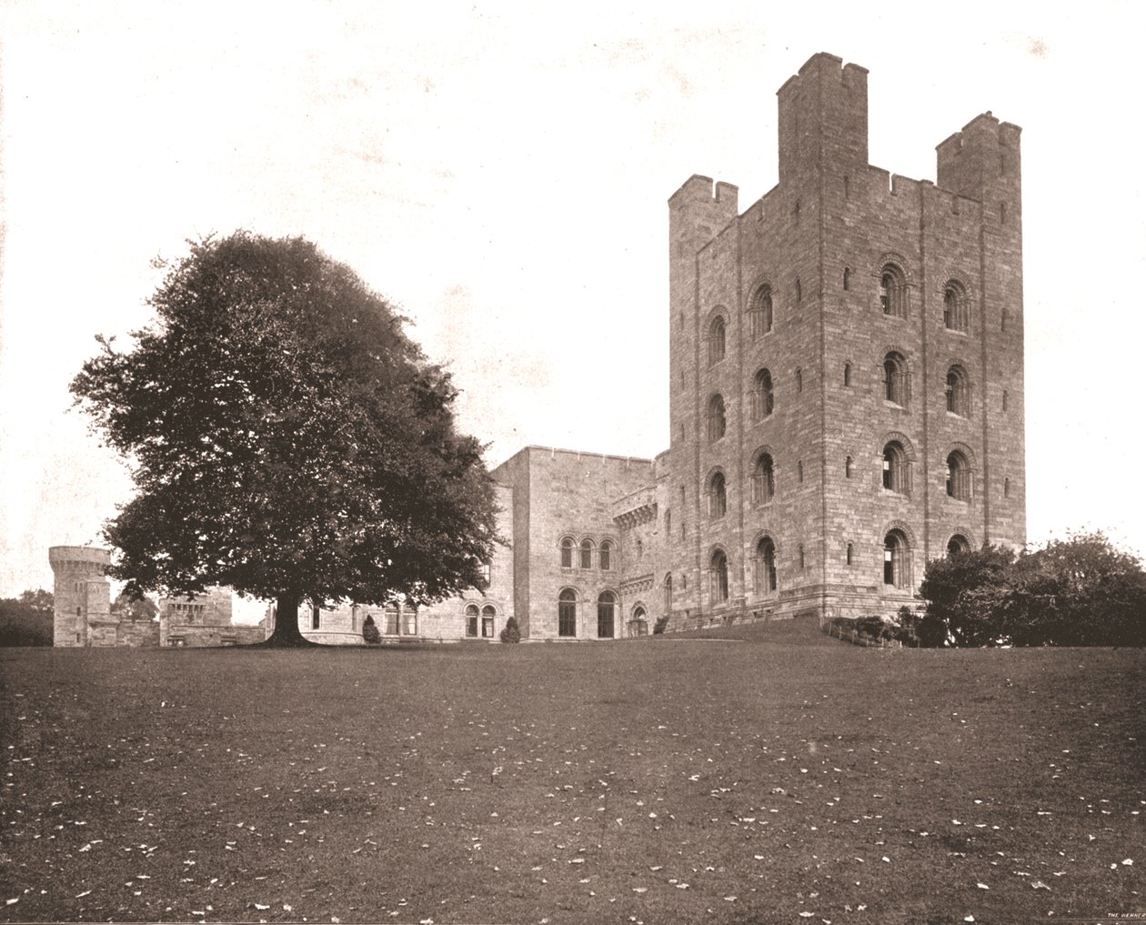 De toren bij Penrhyn, Caernarvonshire, Wales, 1894 door Unbekannt