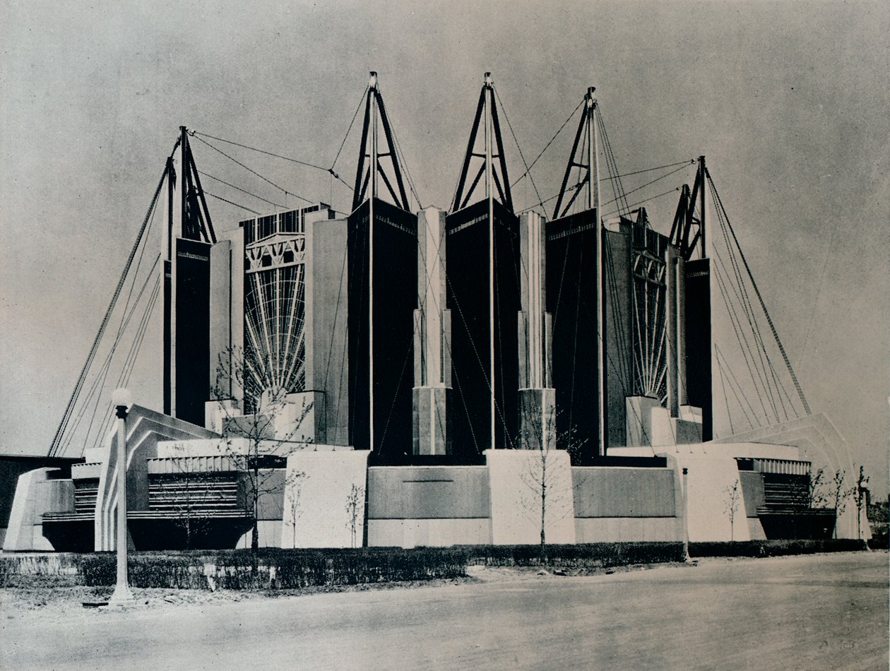 Het Reizen en Transport Gebouw, 1932-1933 door Unbekannt