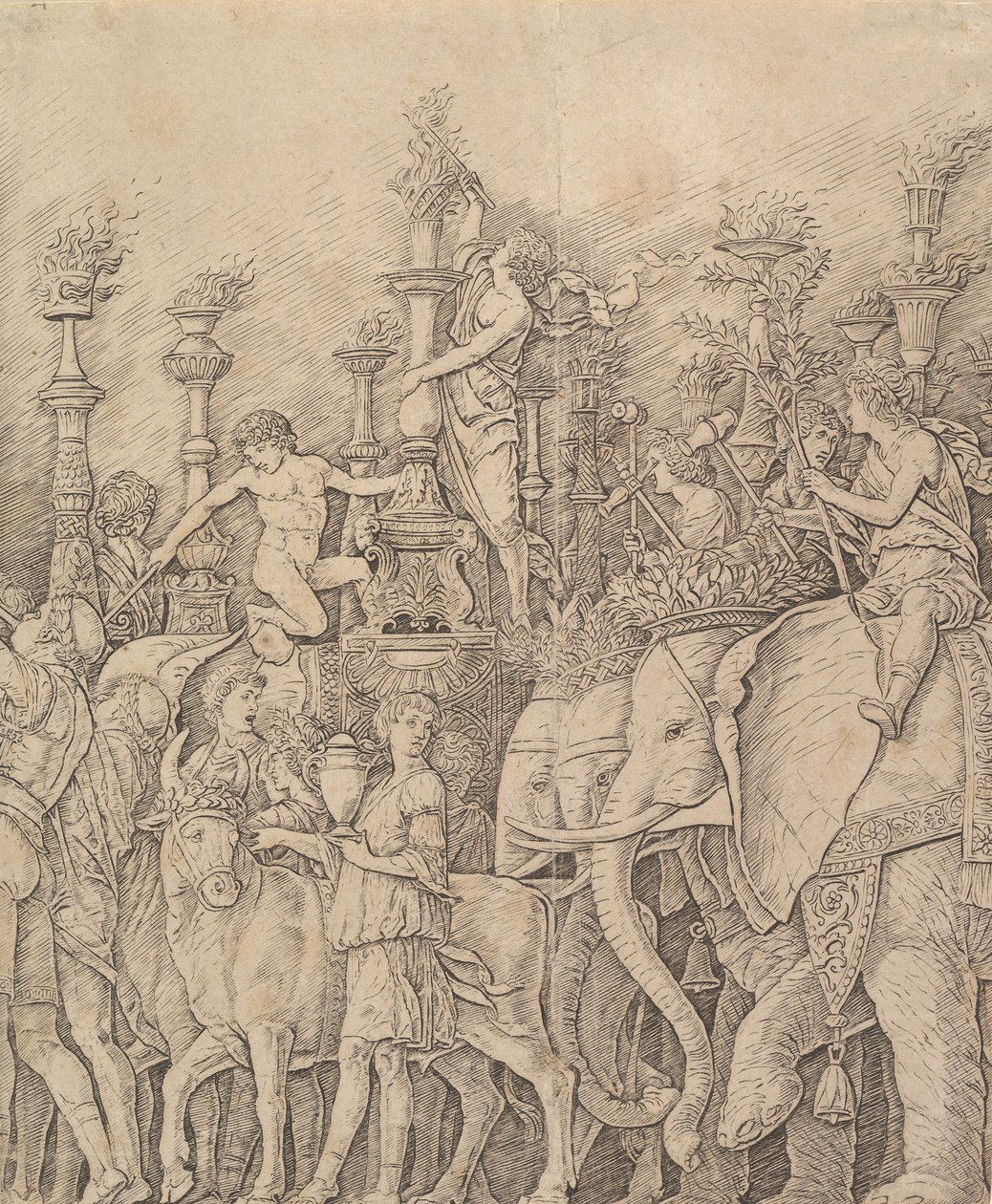 De Triomf van Caesar: De Olifanten door Unbekannt