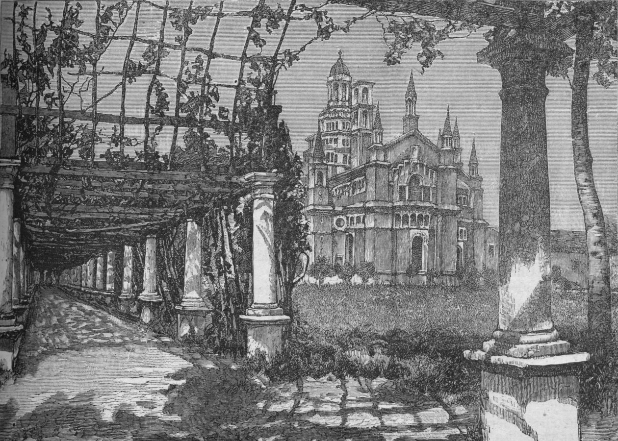 De universiteit, Pavia, 1902 door Unbekannt