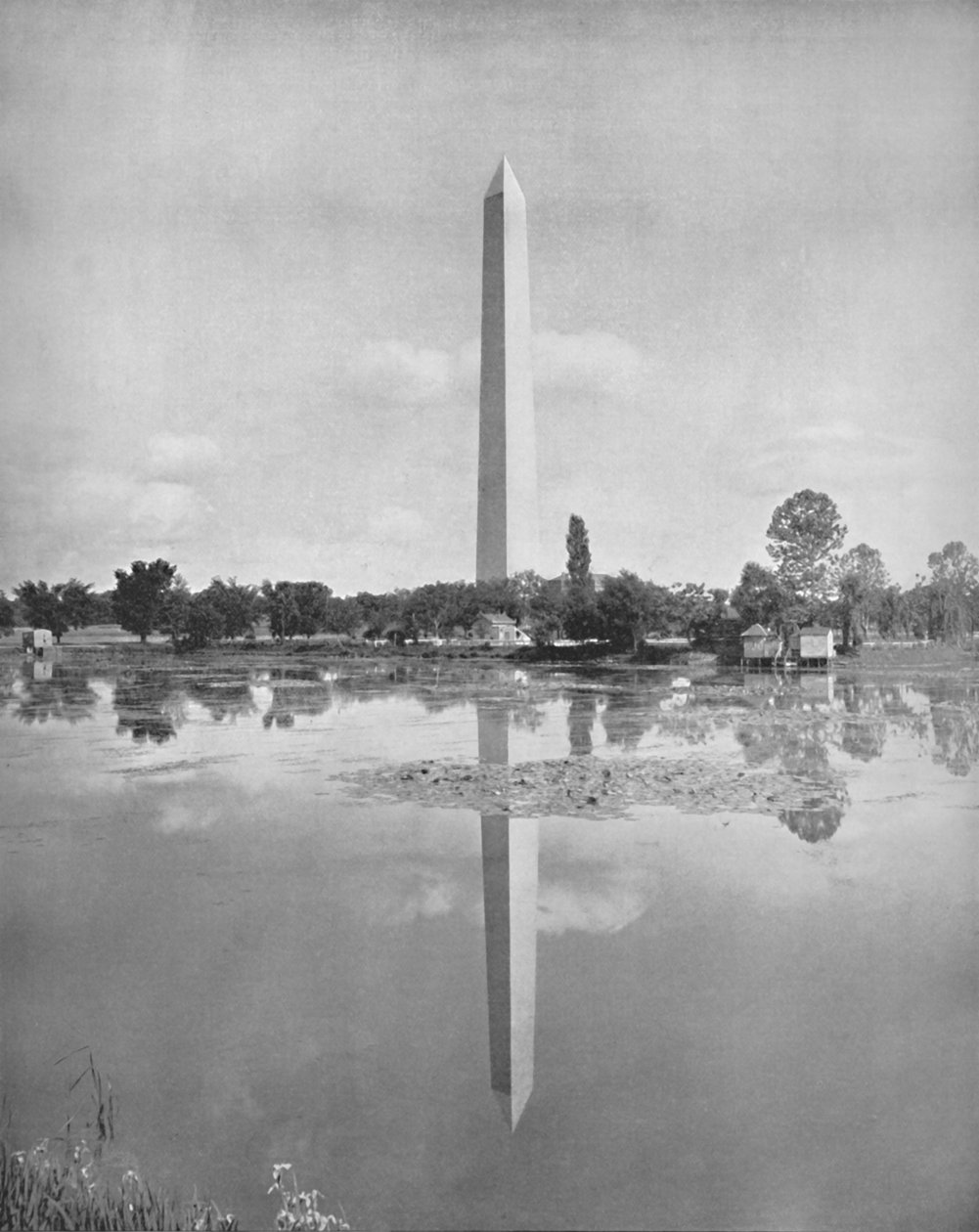 Het Washington Monument door Unbekannt