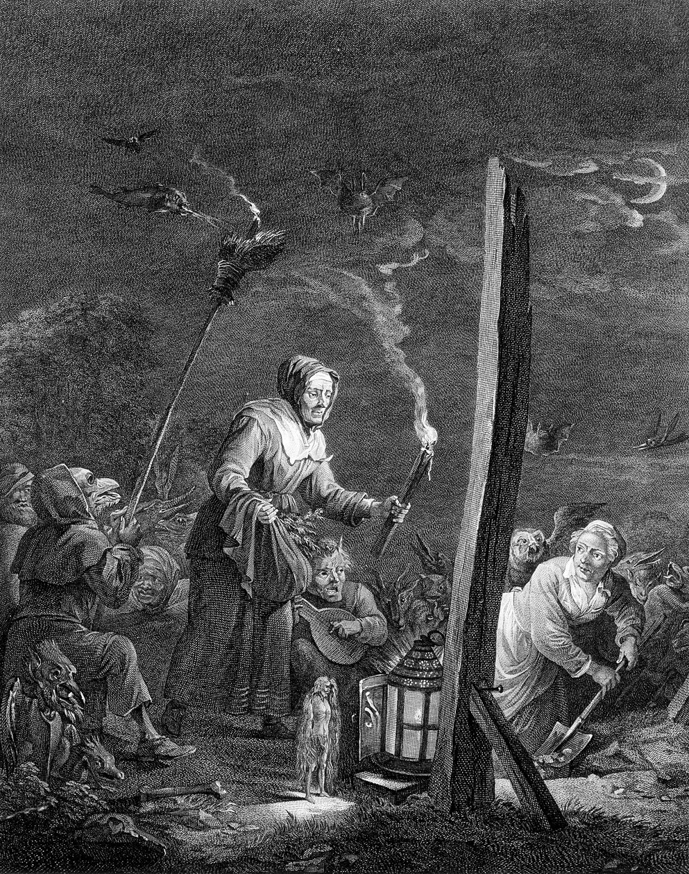 De Heksensabbat door Unbekannt