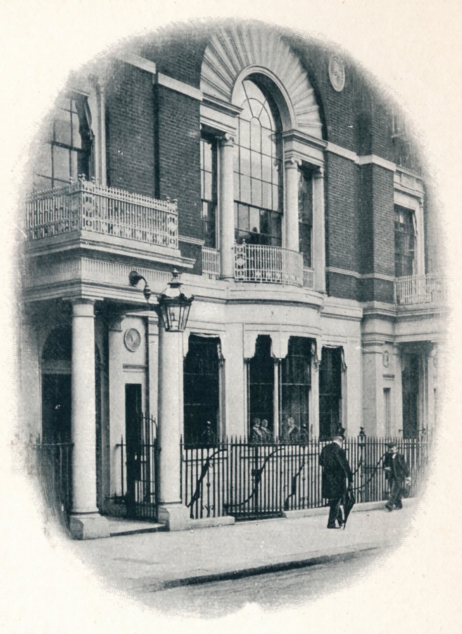 De erker, Boodles Club, Londen, ca. 1900-1901 door Unbekannt