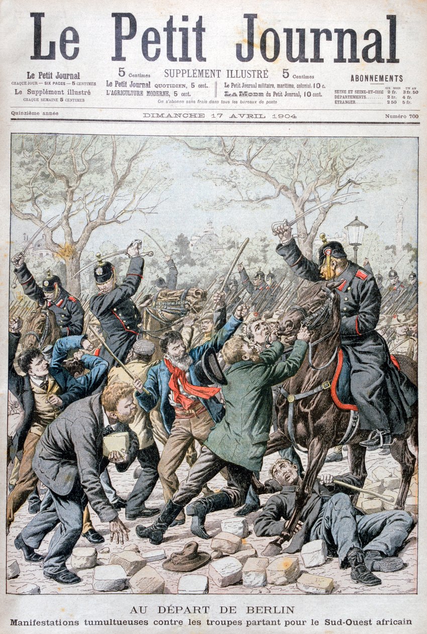 Het vertrek uit Berlijn, 1904 door Unbekannt