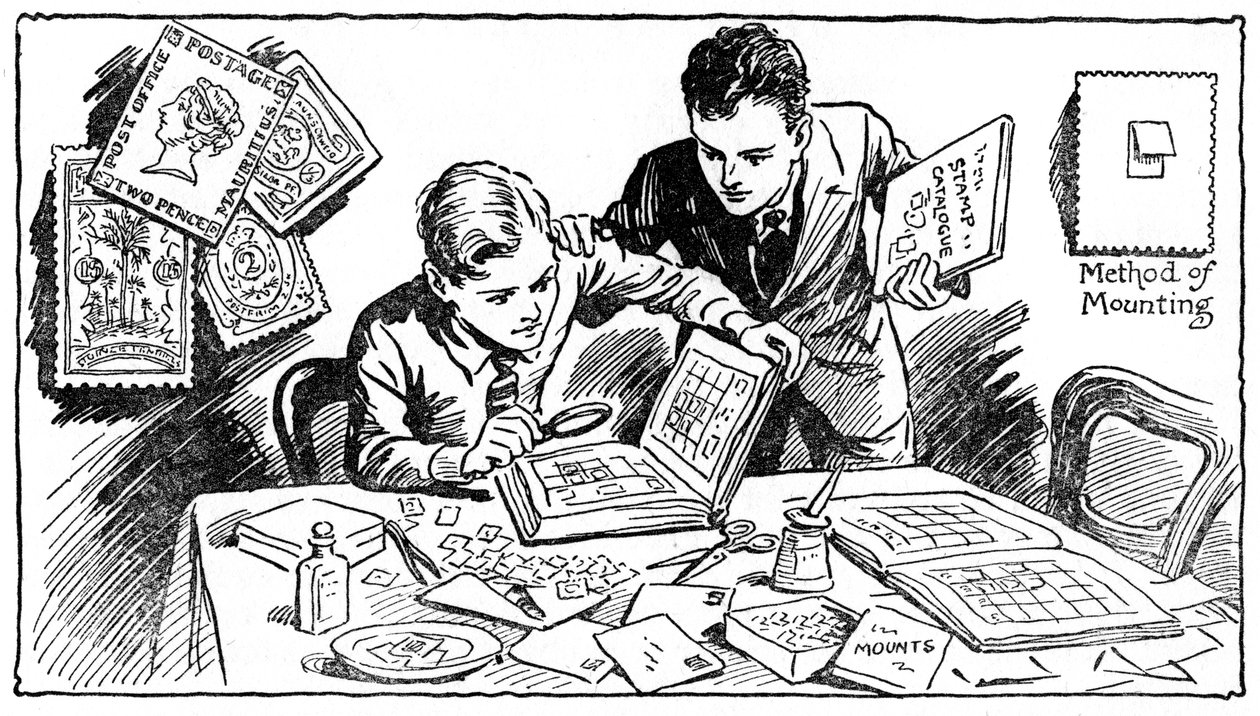 De vreugden van postzegels verzamelen, 1937 door Unbekannt