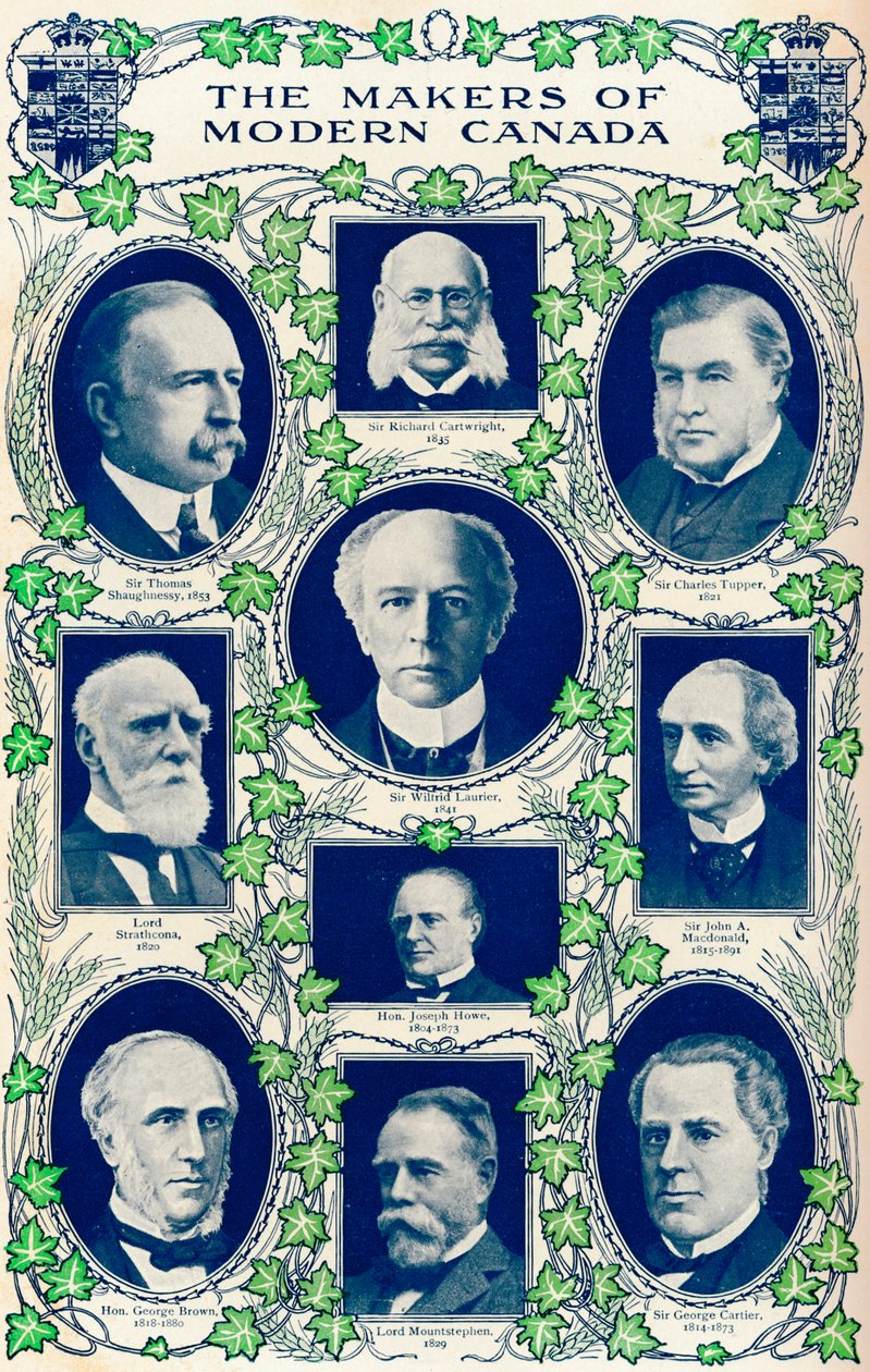 De makers van modern Canada, 1909 door Unbekannt