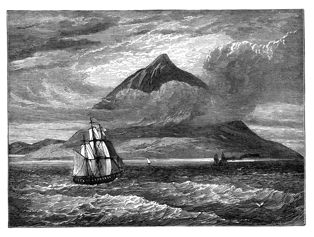 De top van Tenerife, Canarische Eilanden, ca. 1890 door Unbekannt