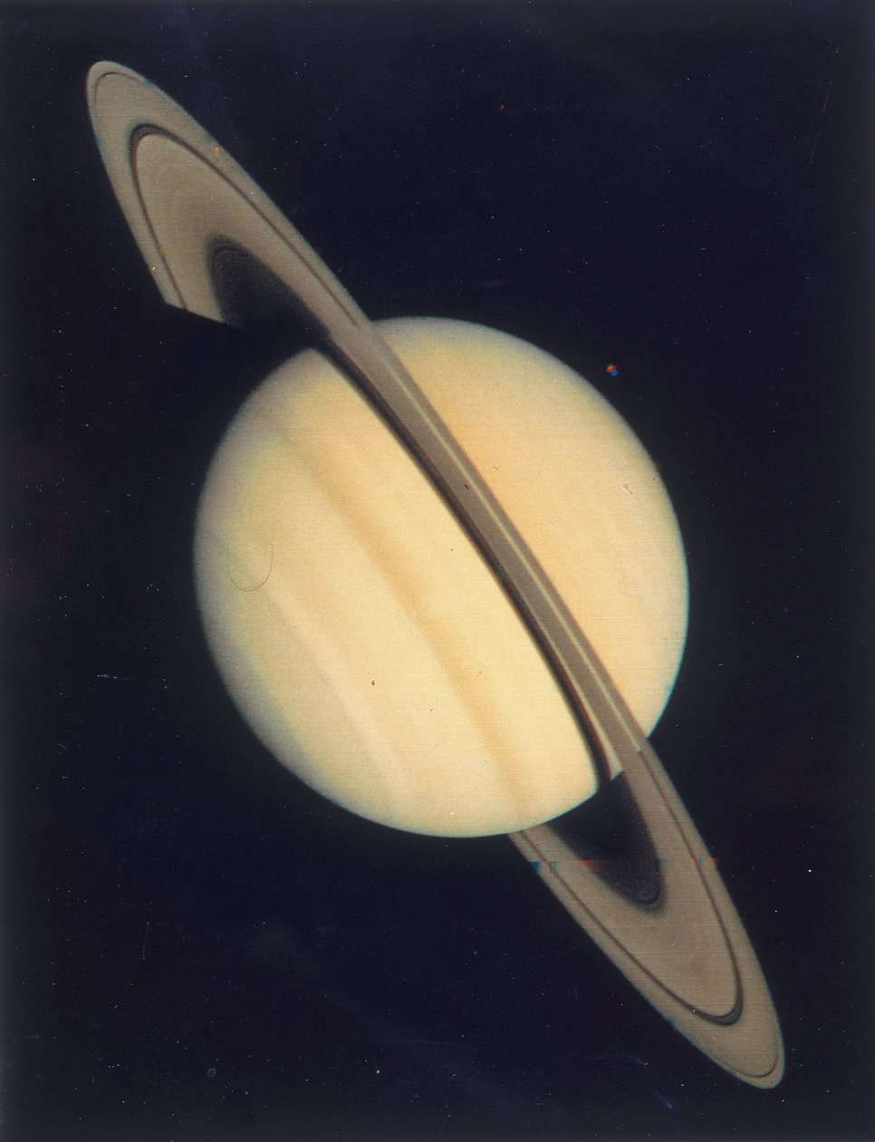 De planeet Saturnus door Unbekannt