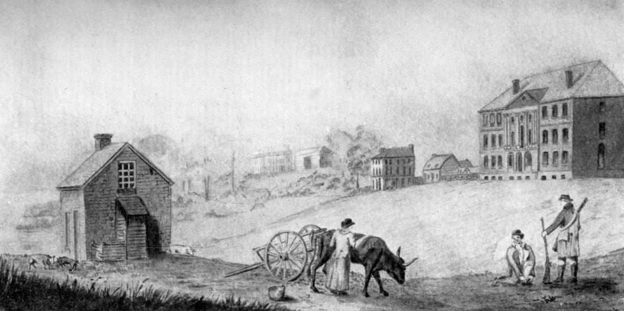 Het huis van de president, VS, 1799 1908 door Unbekannt
