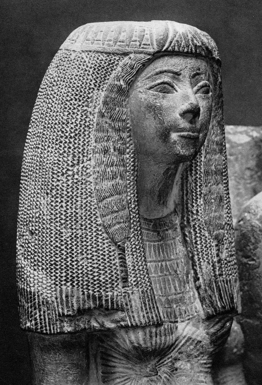 De vrouw van een Ptahmai, ca. 1400 v.Chr., 1936 door Unbekannt