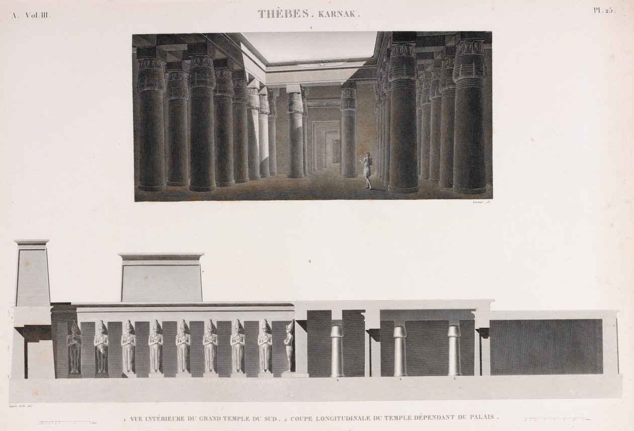 Thebe: Karnak door Unbekannt