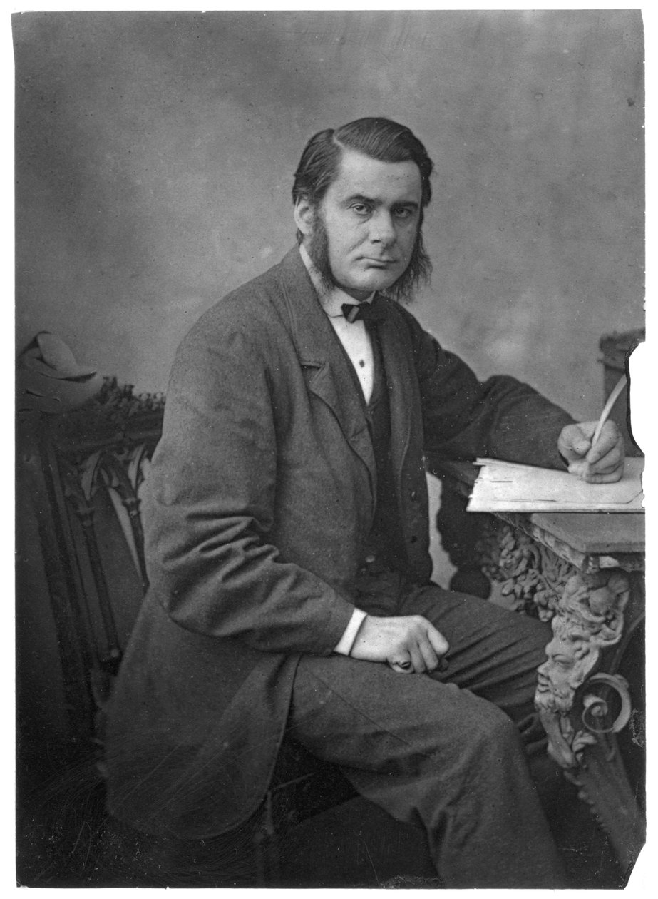 Thomas Henry Huxley, Britse bioloog, 1866 door Unbekannt