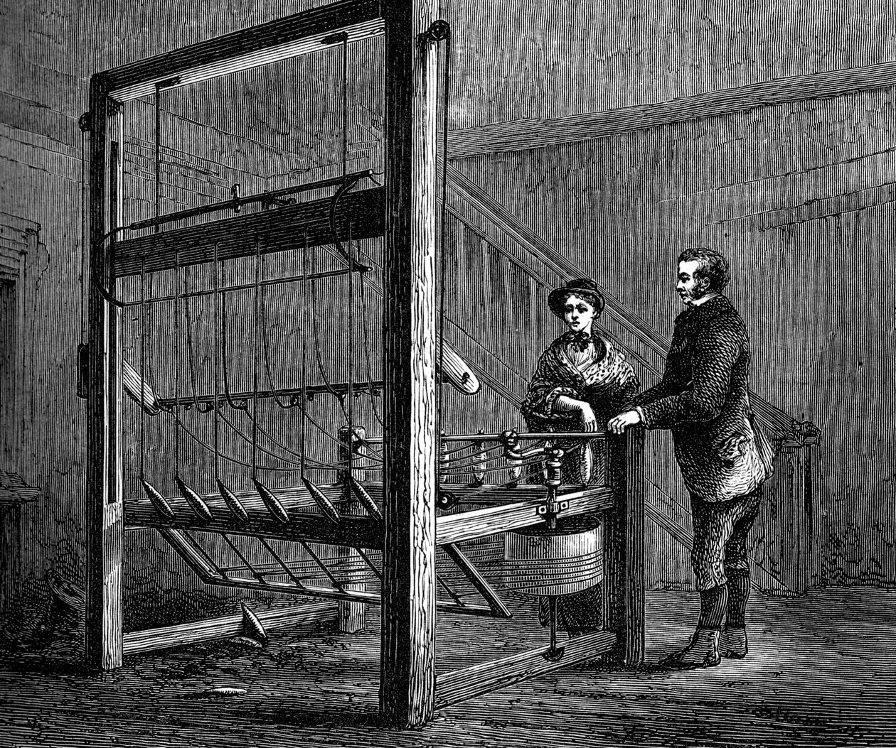 Thomas Highs spinnewiel, ca. 1880 door Unbekannt