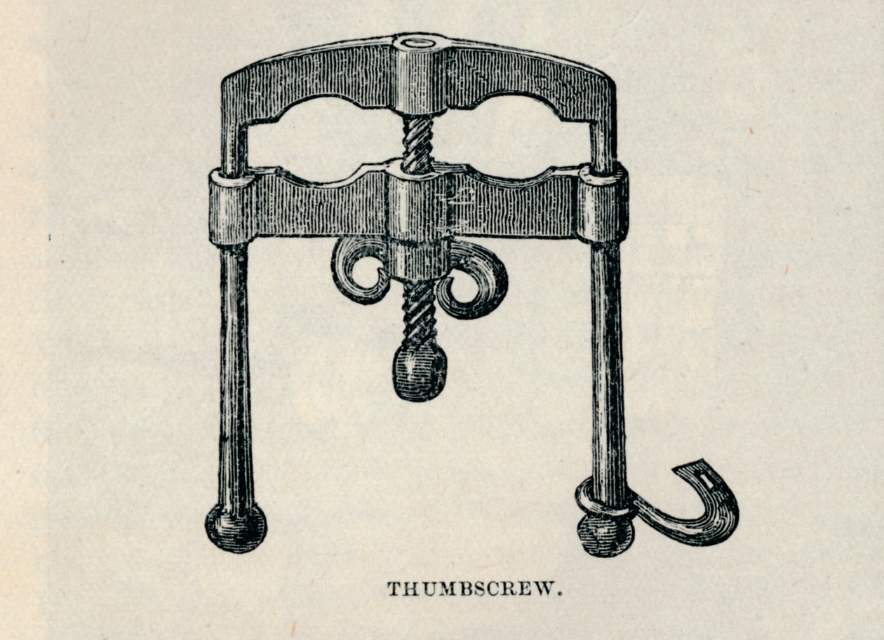 Duimschroef, 1905 door Unbekannt
